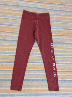 ⭐ Girl's Nike Air Leggings Youth Small